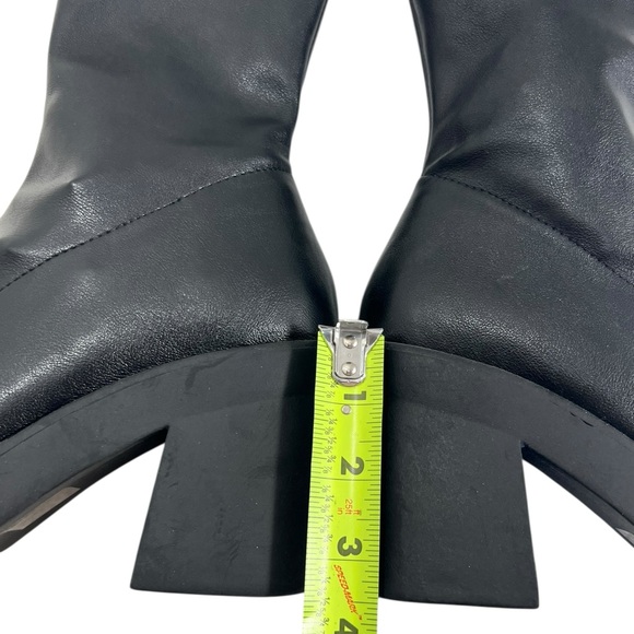 Steve Madden Klayton Black Platform Boots - Picture 7 of 14